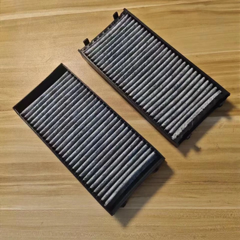 Car Cabin Air Filter External 1 Pair Set for 2008-2018 BMW X5 X6 E70 F15 E71 F16 OEM No.64119248294 Car Air Filter Parts