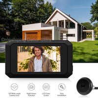 1080P Video Doorbell Peephole Viewer 4.0\