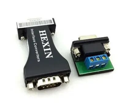 HEXIN RS232 Zu RS485 Serial Port Daten Interface Adapter Konverter 1,2 KM 3 Bit Großhandel