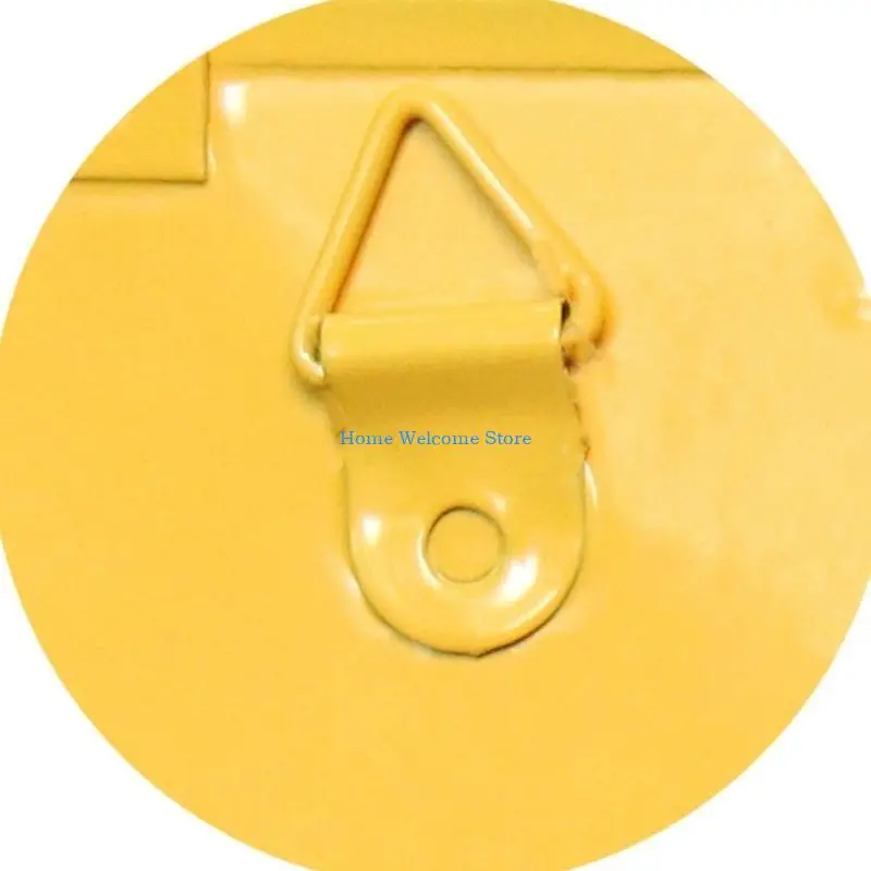 F68E Weatherproof Lockable Hanging Mailbox Durable Iron Construction for Outdoor Use