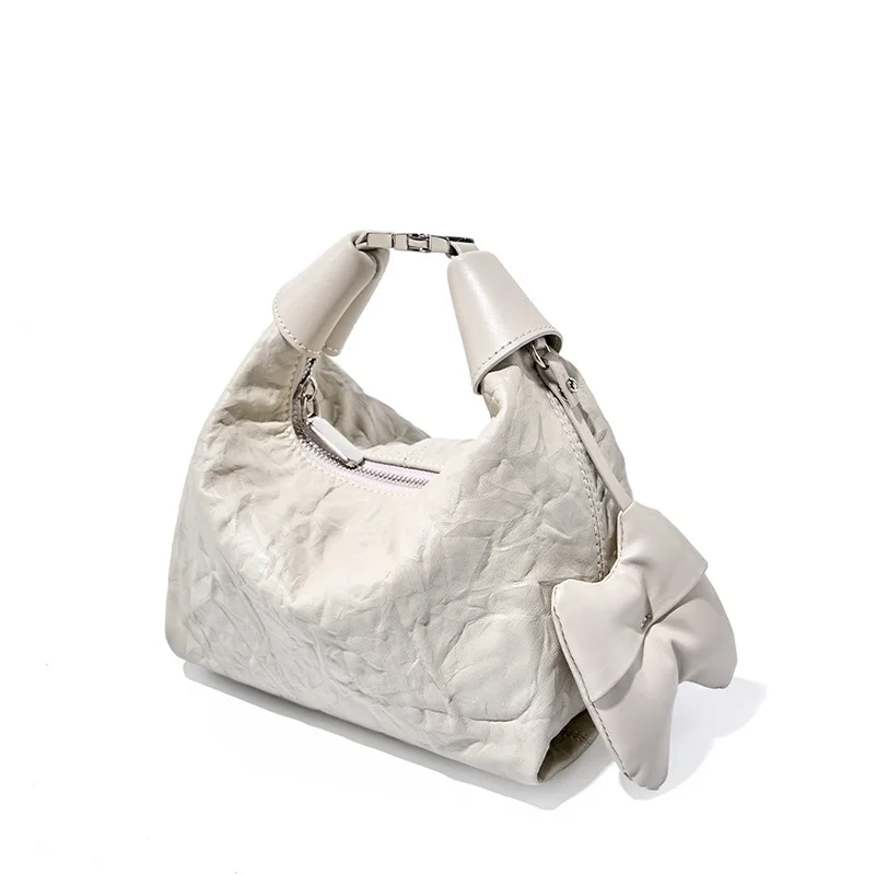 

Jonlily Women Genuine Leather Shoulder Bag Female Fashion Handbag Totes Casual Crossbody Bag Underarm Bag Daybag Purse -KG1466