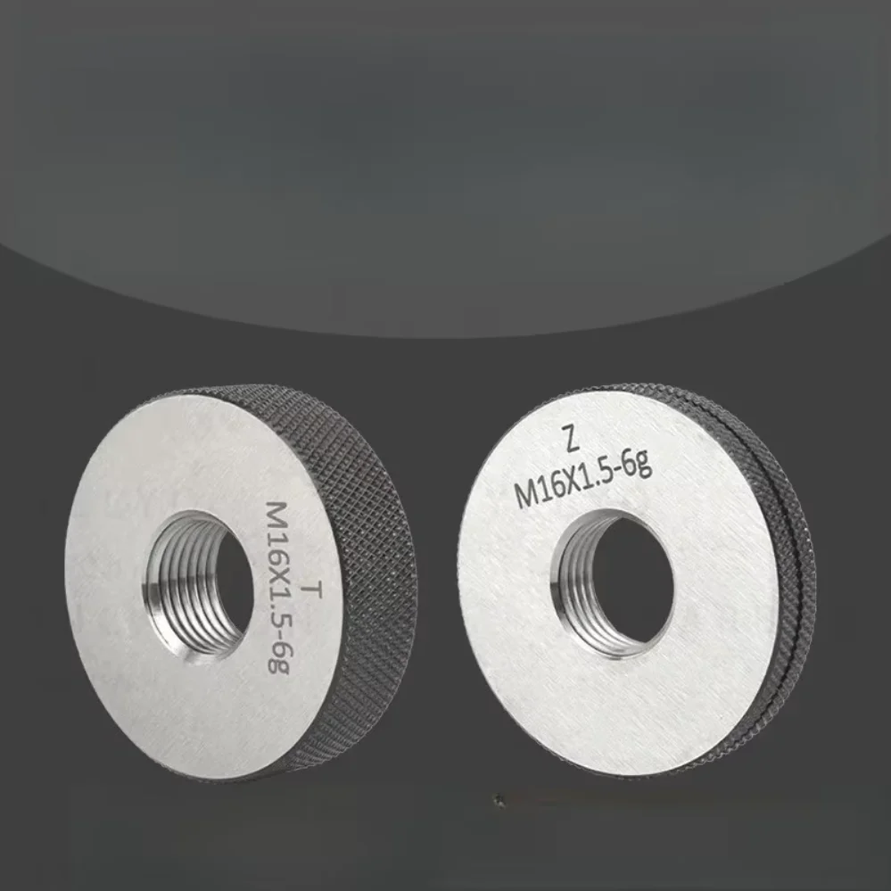 1SET(1*GO+1*NOGO) 6g Accuracy M68-M76 Metric Standard Fine Tooth Thread Ring Gauge Measure Tool X0.5/0.75/1/1.5/2/3/4/6