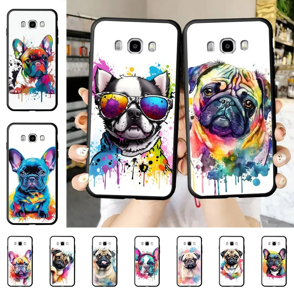 

French Bulldog Dog Pug Phone Case For Samsung J 7 Plus 7core J7 Neo J6 Plus Prime J6 J4 J5 Mobile Cover