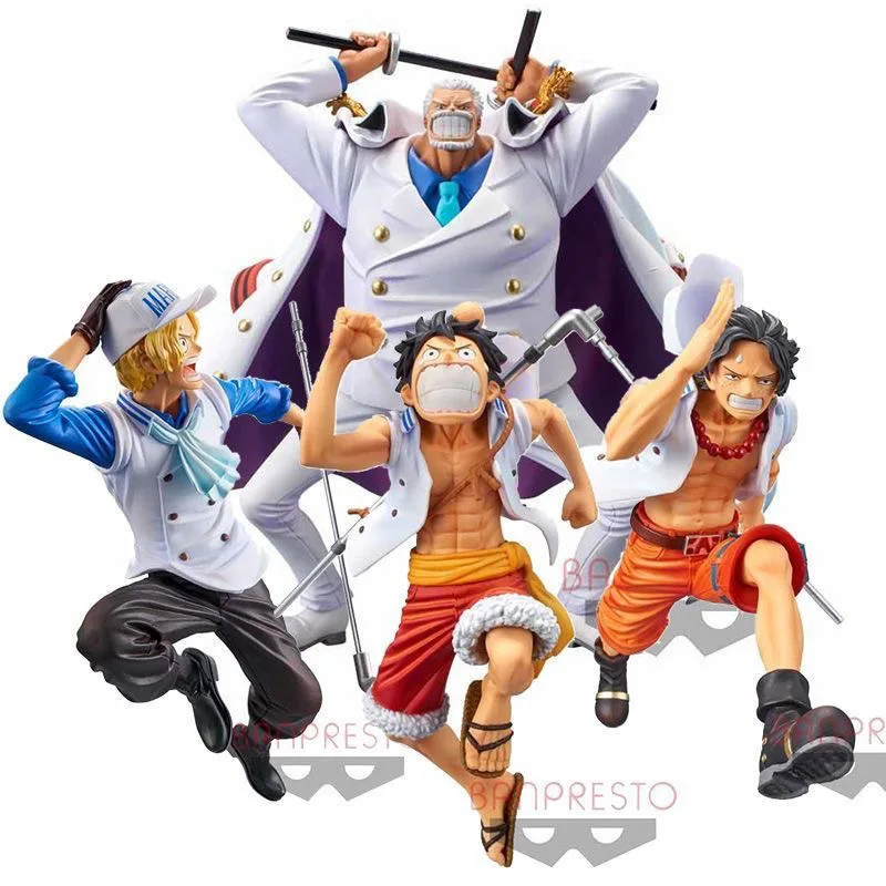 بانداي الصندوق الأصلي قطعة واحدة BP مصنع النظارات الأصلية قطعة واحدة ثلاثة الأخوة البحرية ايس لوفي صعب الحلي جمع الهدايا #1