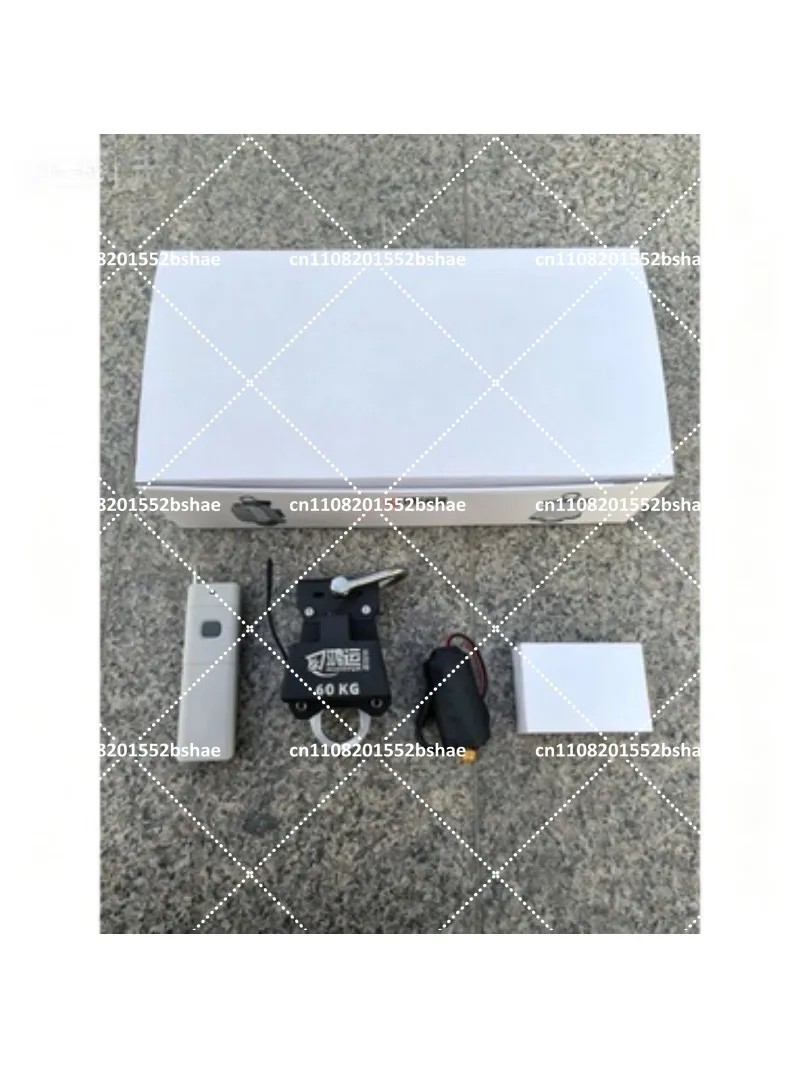 40-200kg Load Drone Automatic Drop Release Hook Payload Thrower Lifting Tool High Precision Stable Easy Install