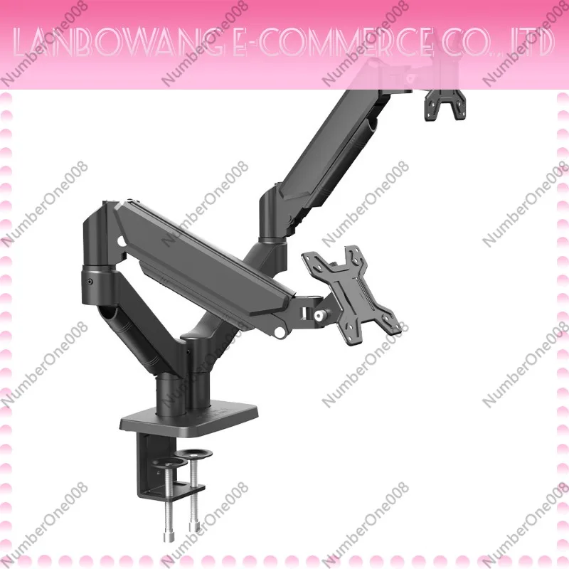 

Dual Monitor Gas Spring Stand Fit for 13 to 32 Inch Screens Liftable Desktop Computer Monitor Arm for Desktop Workstation