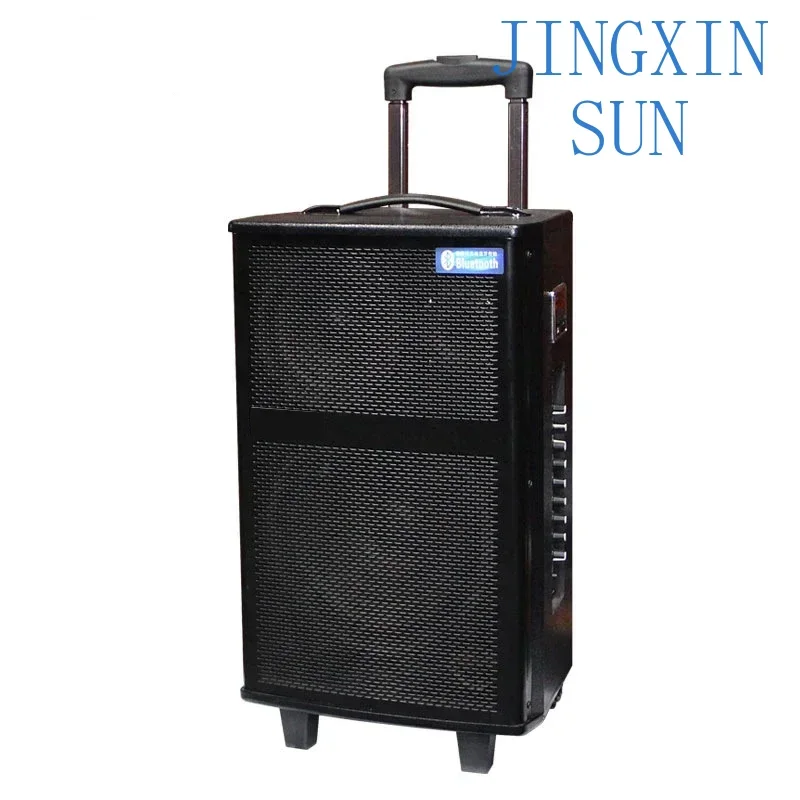 Upgrade T-15 Speaker Square Dance Promotion Speaker Outdoor Pull Rod Roadshow Battery High Power Instrument Audio