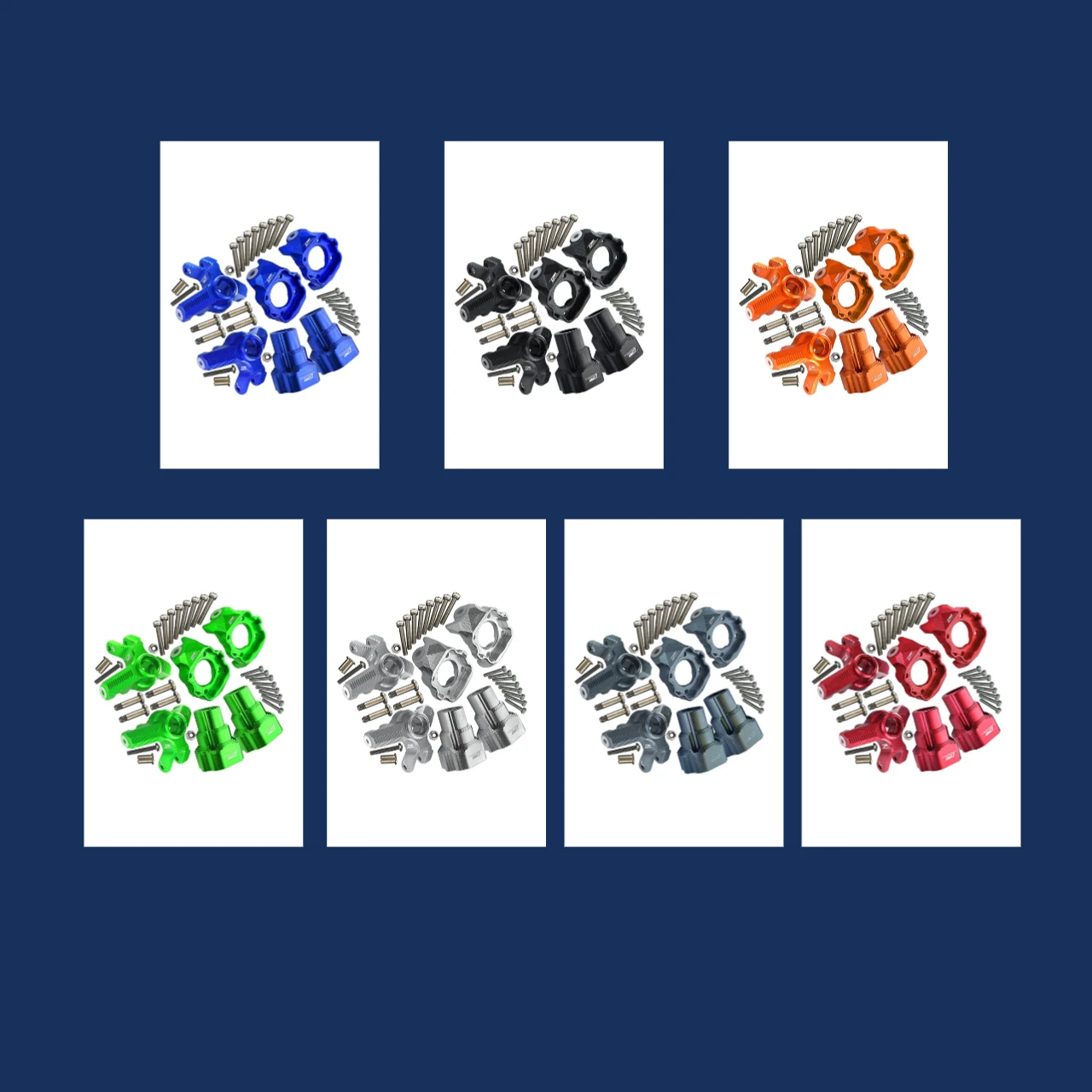 

Комбинированный набор GPM LMT D (LMT019+LMT021+LMT022) для твердой оси LOSI 1/8 LMT 4Wd