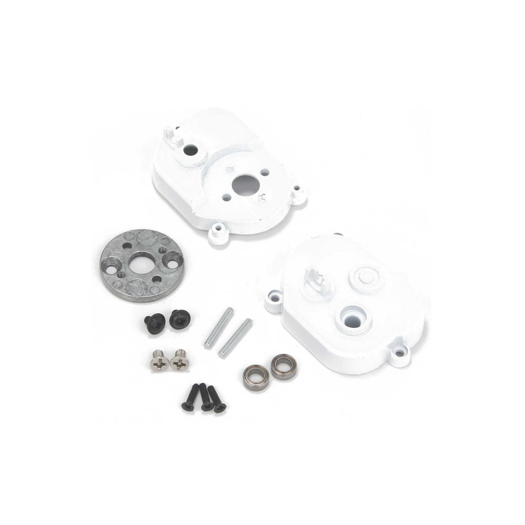 NEEBRC Metal Gearbox Gear Set with 370 Brushed Motor Upgraded for MN82 MN78 MN99S MN168 MN Model 1/12 RC Car Part  Accessories