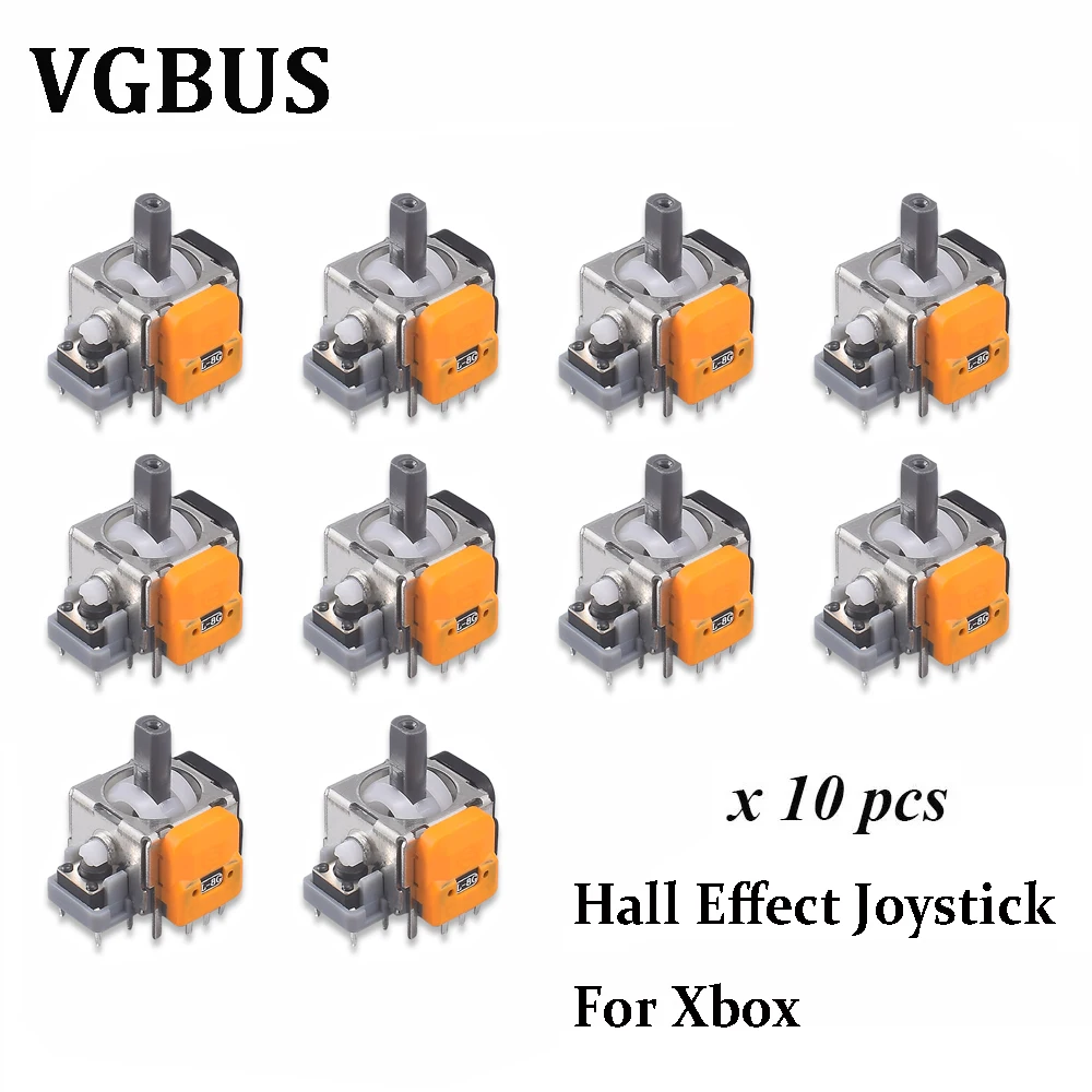 10Pc Set 3D Analog Stick Sensor Potentiometer Module Hall Effect Rocker Joystick for Ps4 Ps5 Xbox One Switch Pro Controller