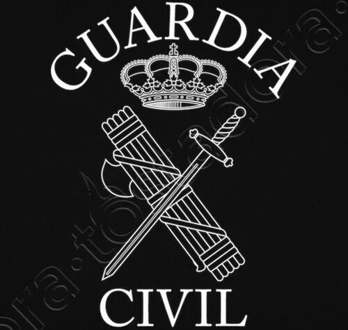 Fuerzas Armadas Españolas Civil Guard Men T-Shirt Short Sleeve Casual Cotton O-Neck Summer Shirt