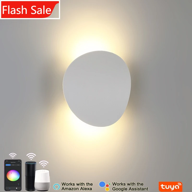 

Умный настенный светильник ShinyYing 2026 с Wi-Fi, уличный водонепроницаемый светодиодный светильник для патио, лестниц, двора, управление через приложение