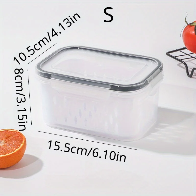 Freshness Preservation Boxes - Silicone Sealed Containers For Freezer Safe Food Storage & Kitchen Utensil