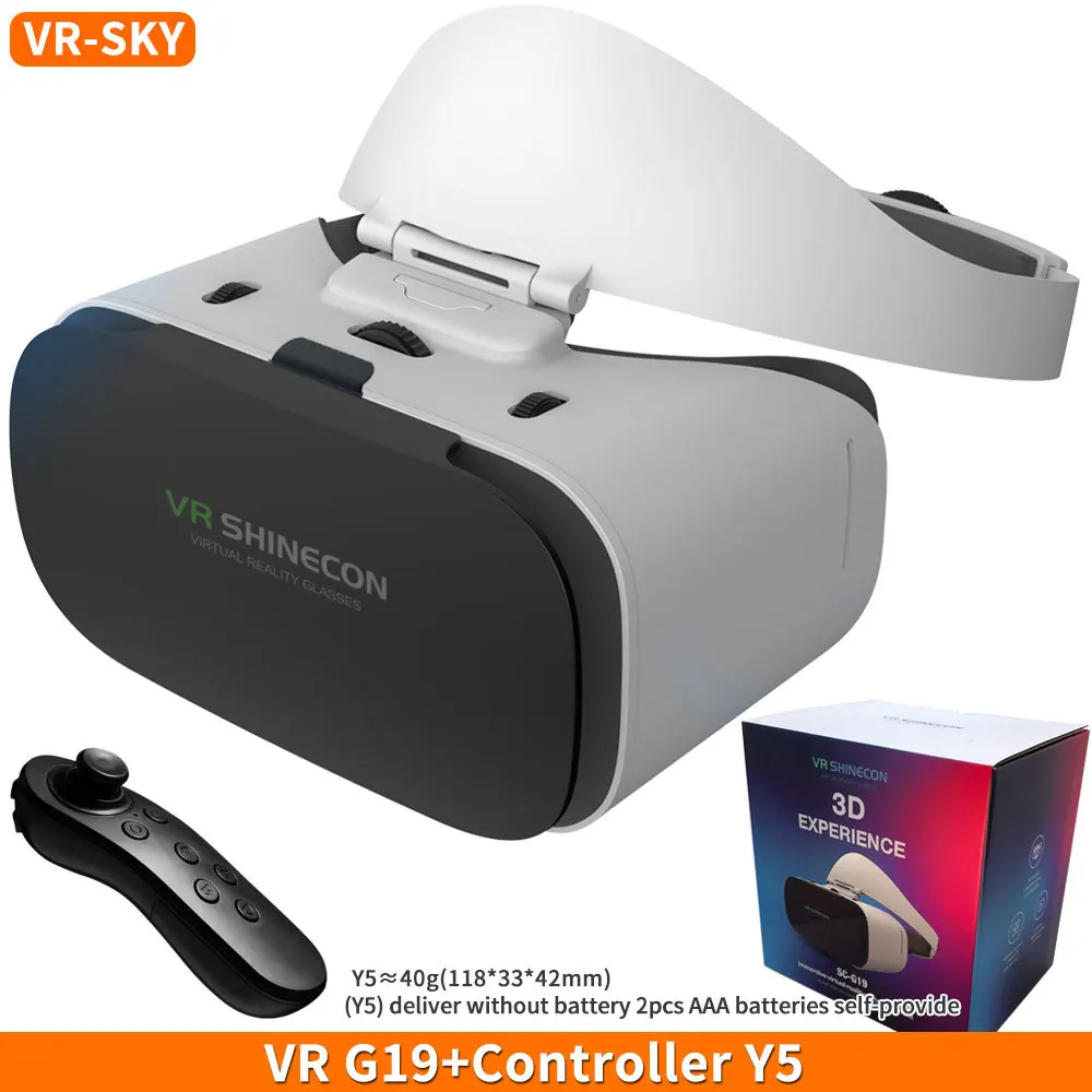 Virtual Reality 3D VR Glasses Shinecon G19 VR Glasses Google