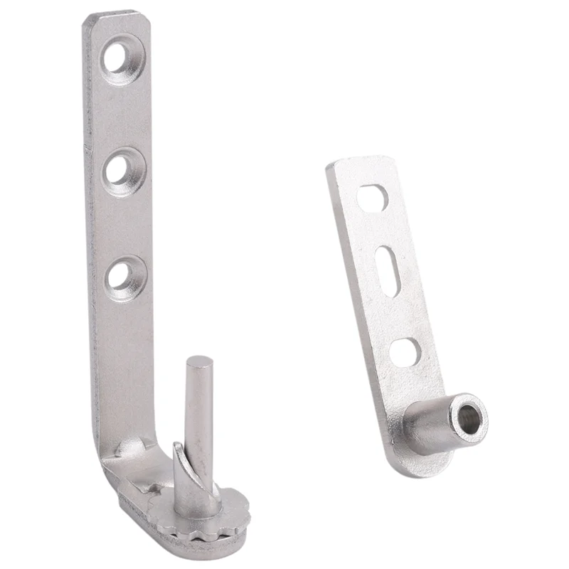 

ABHB-2Pack Cafe Door Hinges,304 Stainless Steel Swinging Door Hardware Saloon Door Hinges,Self Closing,For Swinging Door Durable