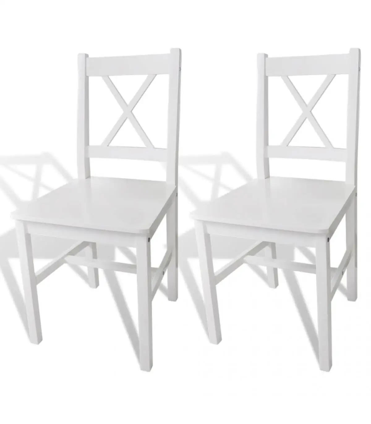 Dining chairs dining chairs 2 units White Pine Wood