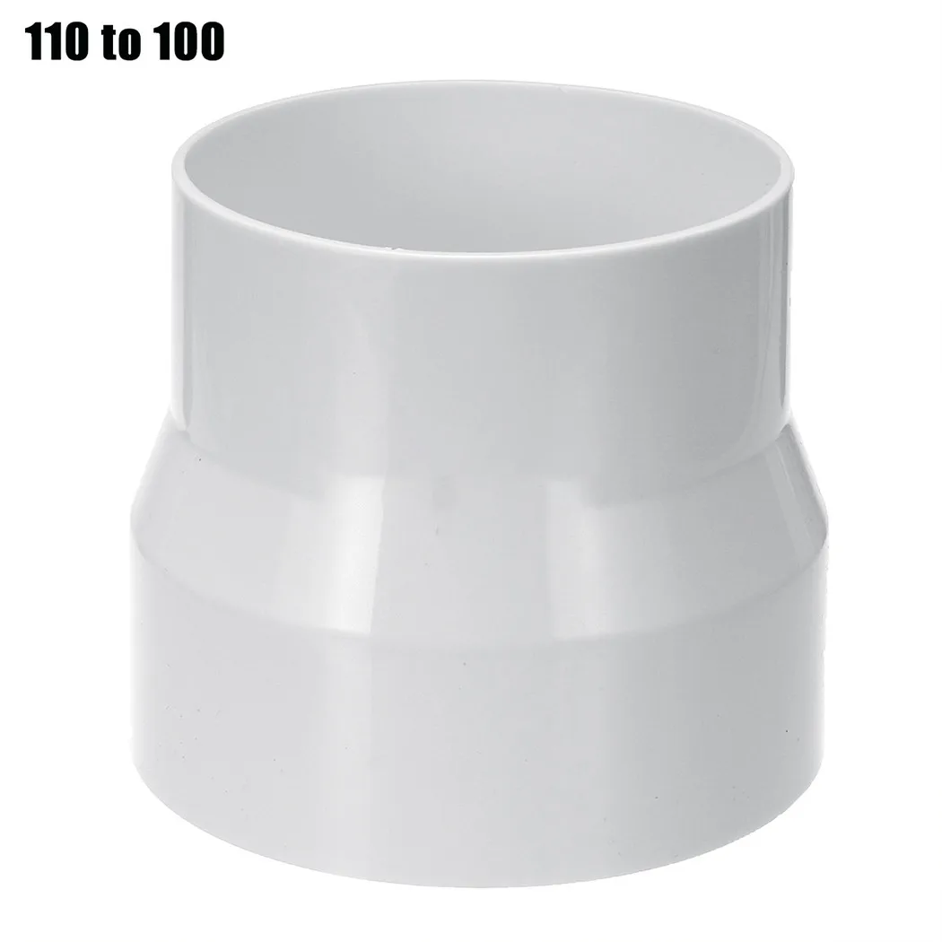 Brand New High Quality Home Adapter Exhaust Fans 150 To 100mm 200 To 150mm ABS Parts Ventilation White 110 To 100 Mm