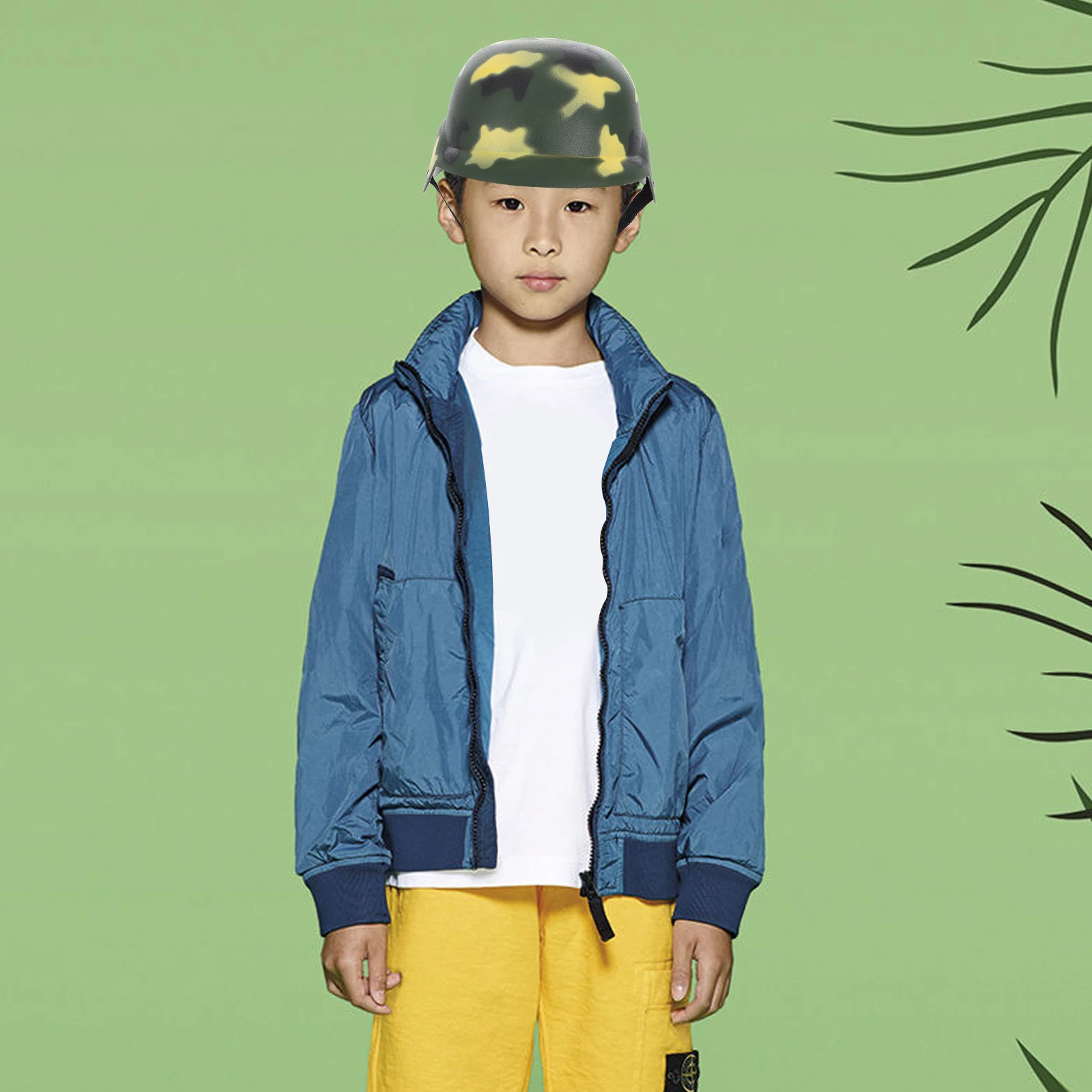 

Camouflage Simulated Costume Hats Camo Props Cs Accessories Army Costume For Kids Army Accessories Outdoor Gear