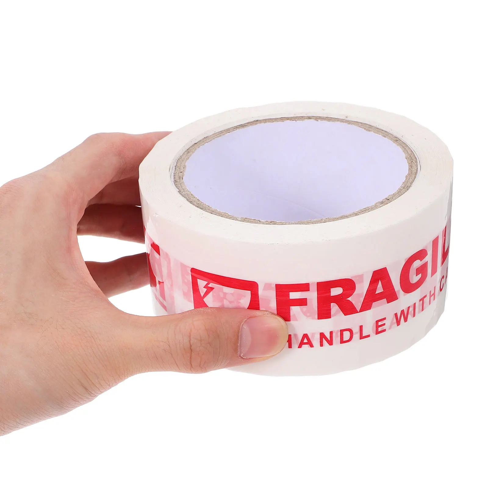移動用注意テープ 3 ロール 壊れ物注意包装テープ 箱用粘着テープ 小規模ビジネス用