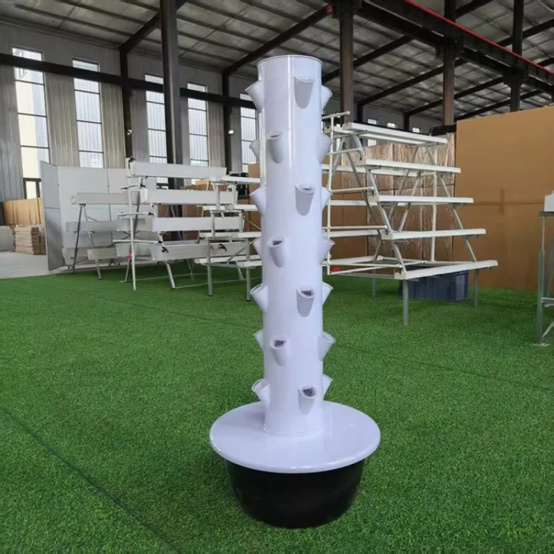 ABS Aeroponic Growing Tower Vertical Hydroponics System Soilless Vertical Garden Planting Equipment