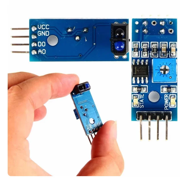 Módulo de sensor de rastreamento tcrt5000, sensor de reflexão infravermelha, rastreamento e prevenção de obstáculos, módulo de sensor de carro
