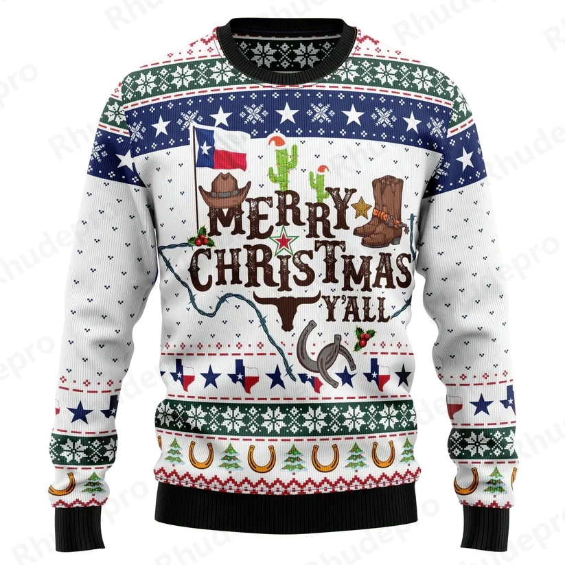 PLstar Cosmos Animal Tattoo 3D Printed Men's Ugly Christmas Sweater Autumn Unisex Knitwear Casual Sweater Christmas Gift