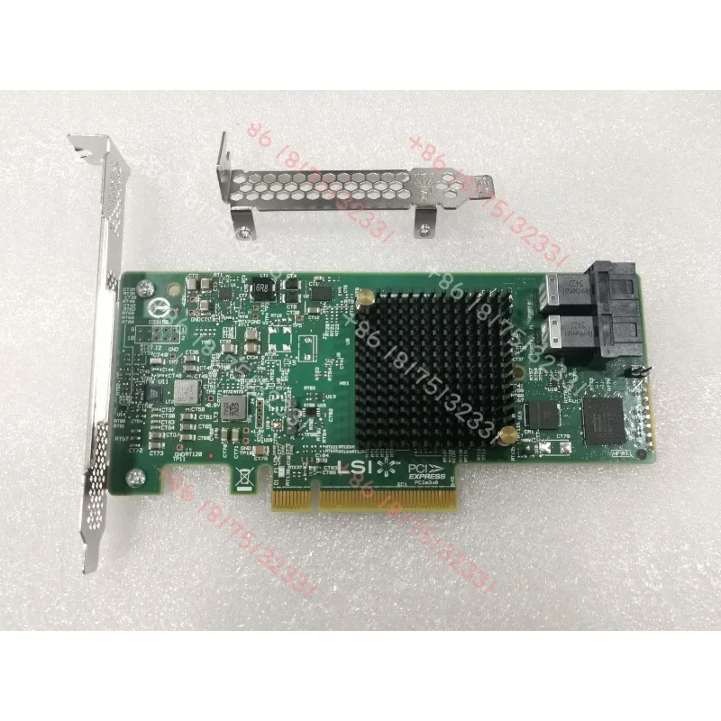 LSI 9300‑8i SAS HBA Card 12Gbps IT Mode PCIe3.0 x8 SAS3008 Controller For ZFS FreeNAS UnRAID NAS Storage Server