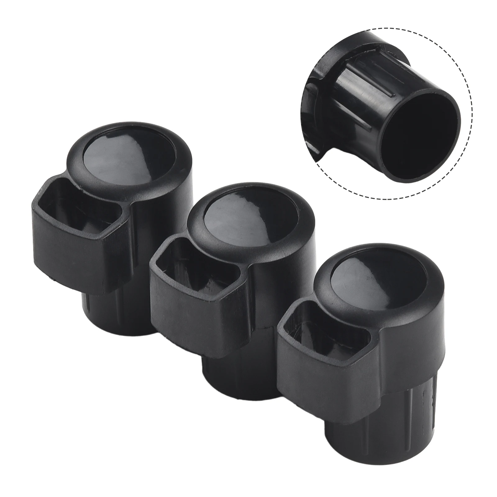 Alto Saxophone End Plug 41x37x23mm ABS Black Neck Plugs End Cap Protection Tool Trumpet Maintenance Kit Durable