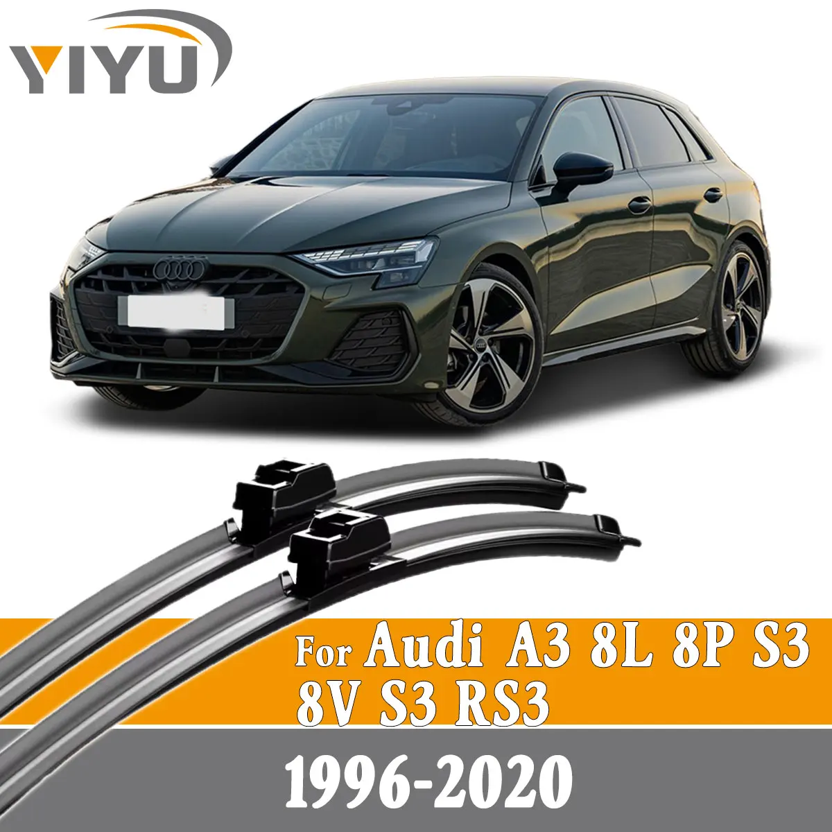 

2 шт. щетки стеклоочистителя переднего стекла автомобиля для Audi A3 8L 8P S3 8V S3 RS3 1996-2020 аксессуары для лобового стекла