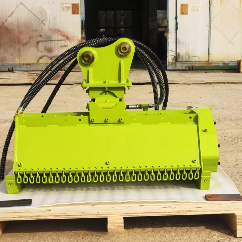 High-efficiency Excavator-mounted Flail Mower Brush Cutter Lawn Mowers