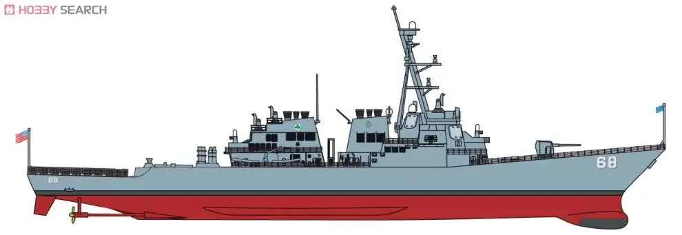 DRAGON 1033 1/350 U.S.S Arleigh Burke Class Destroyer The Sullivans (DDG-68)