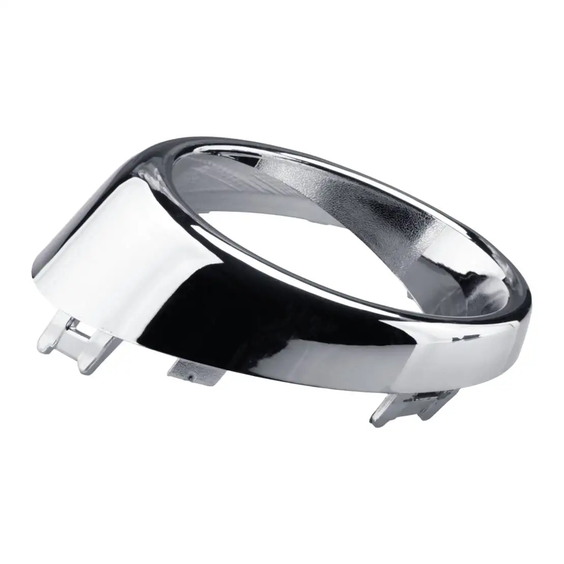 62256-1MS2A Front Right Bumper Fog Light Lamp Frame Molding Bezel Cover Trim Fit for Infiniti G37 M56 M37 G25 Q70 Silver Plastic