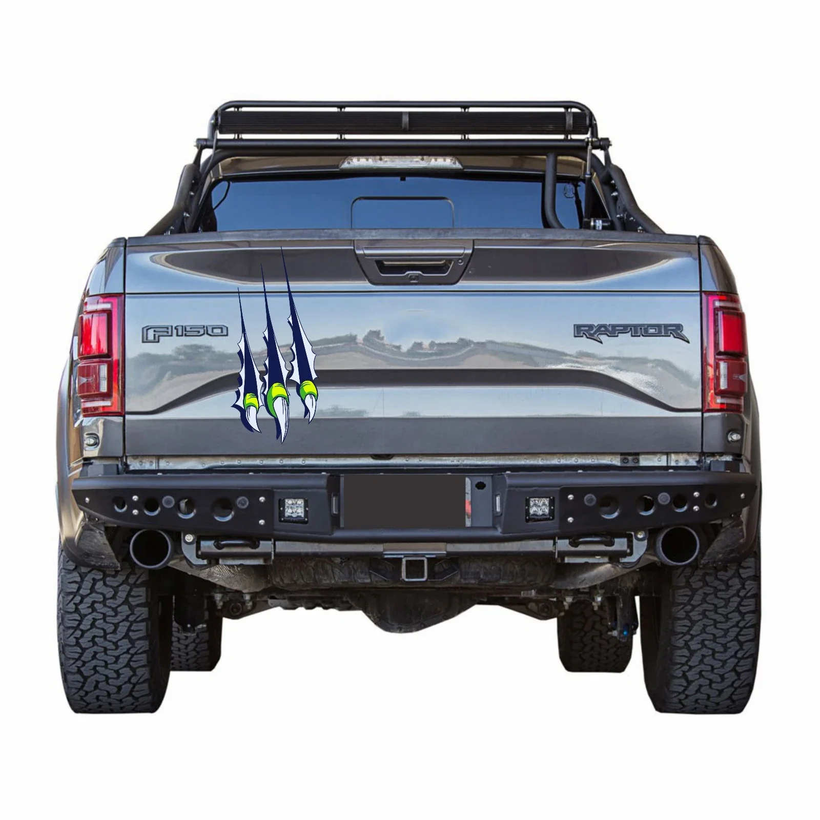 

For Ford F150 Raptor SVT bed tailgate claw Scratch 3M vinyl decal sticker 22 Inches