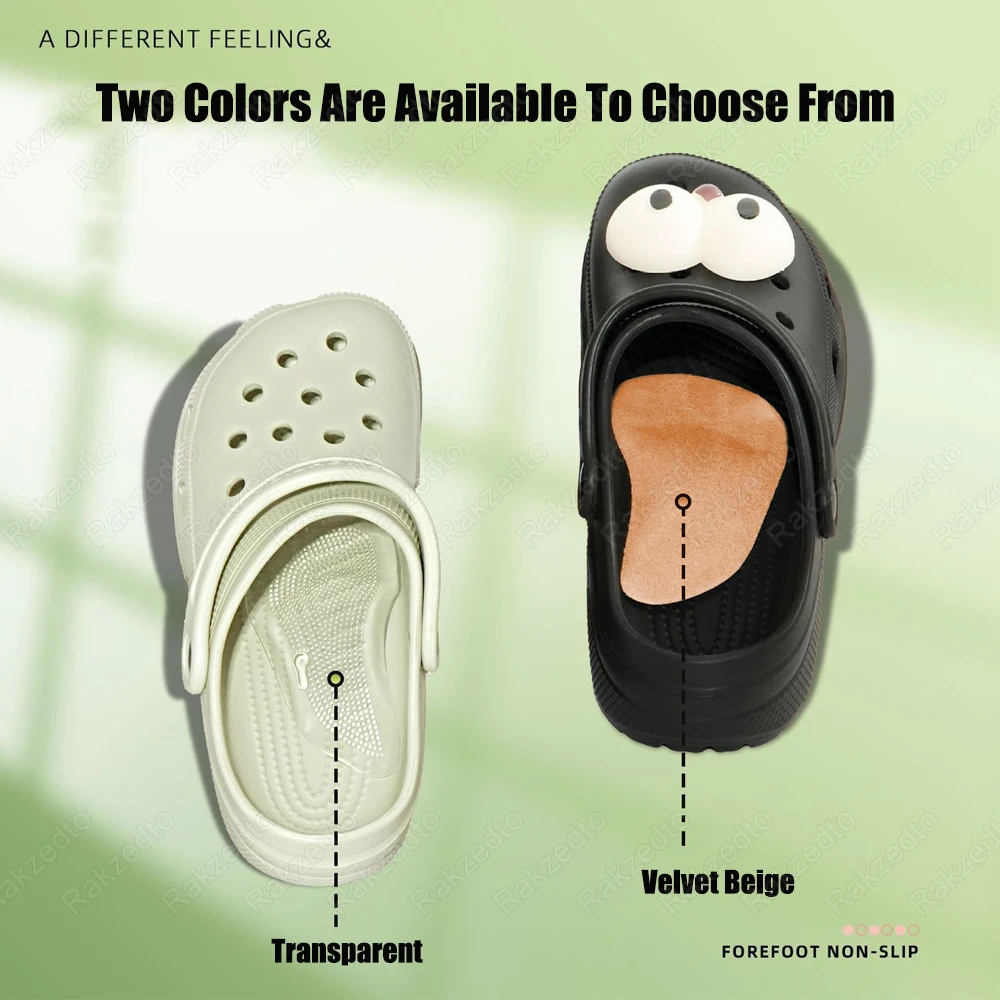 Silicone Arch Support Insoles for Flat Feet Woman High Heels Sandals Slippers Non-Slip Foot Pads for Shoes Man Orthopedic Insole