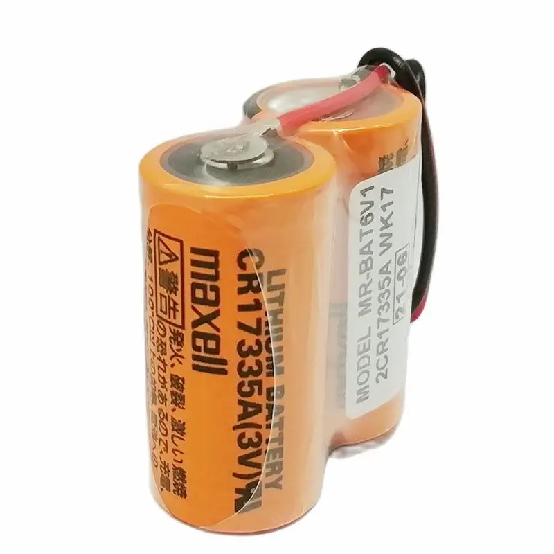 

1pce PLC MR-BAT6V1 2CR17335A WK17 6V Lithium Battery