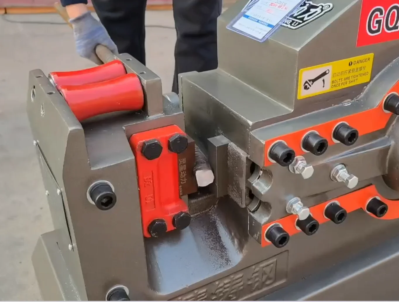 

2026 Best-Selling Rebar Cutter 4-36mm Rebar Cutter Cold Cutting Simple and Efficient
