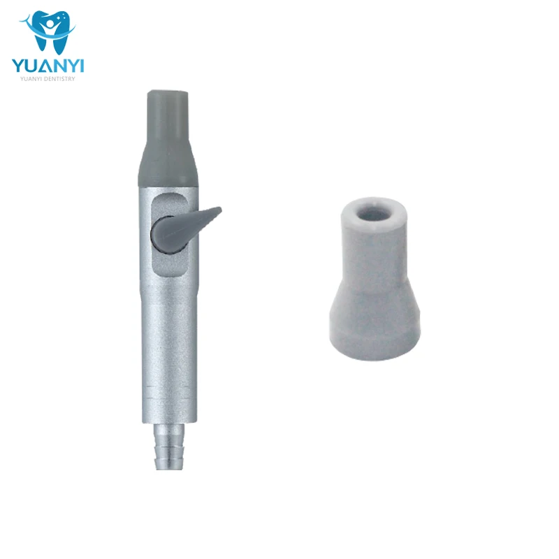 Tandklep Speeksel Ejector Zuig Korte Sterke Zwakke Handpiece Tip Adapter