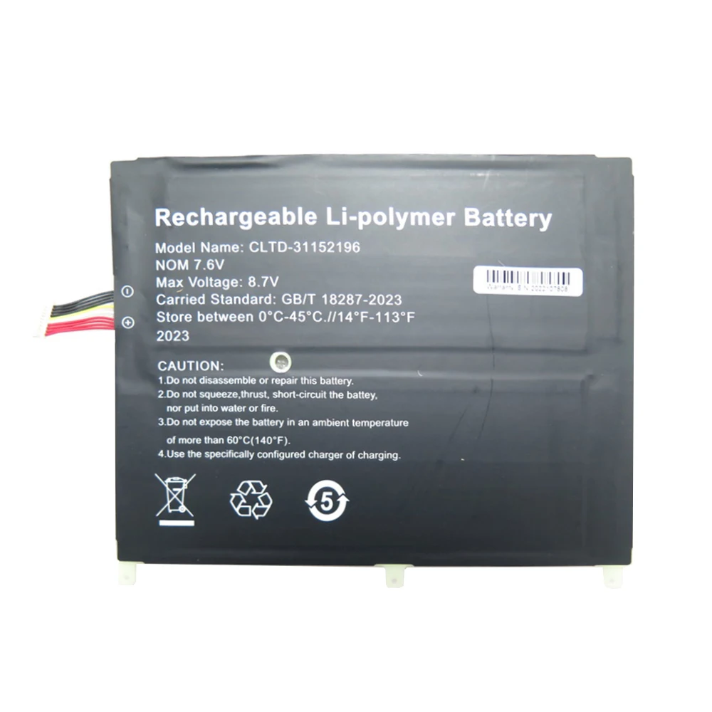 Replacement Laptop Battery For Chuwi For LapBook Pro 14.1 CWI530 31154200 31152196P Compatible 2969165-01 CLTD-31152196 7.6V New