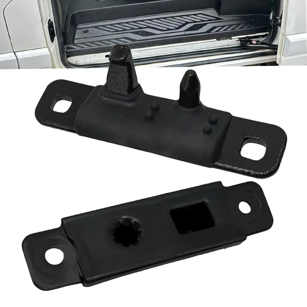 1 Pair Sliding Door Wedge Lower Into B-Pillar+Lower On Door For Ford For Transit Plastic Black Car Replacement Exterior Parts