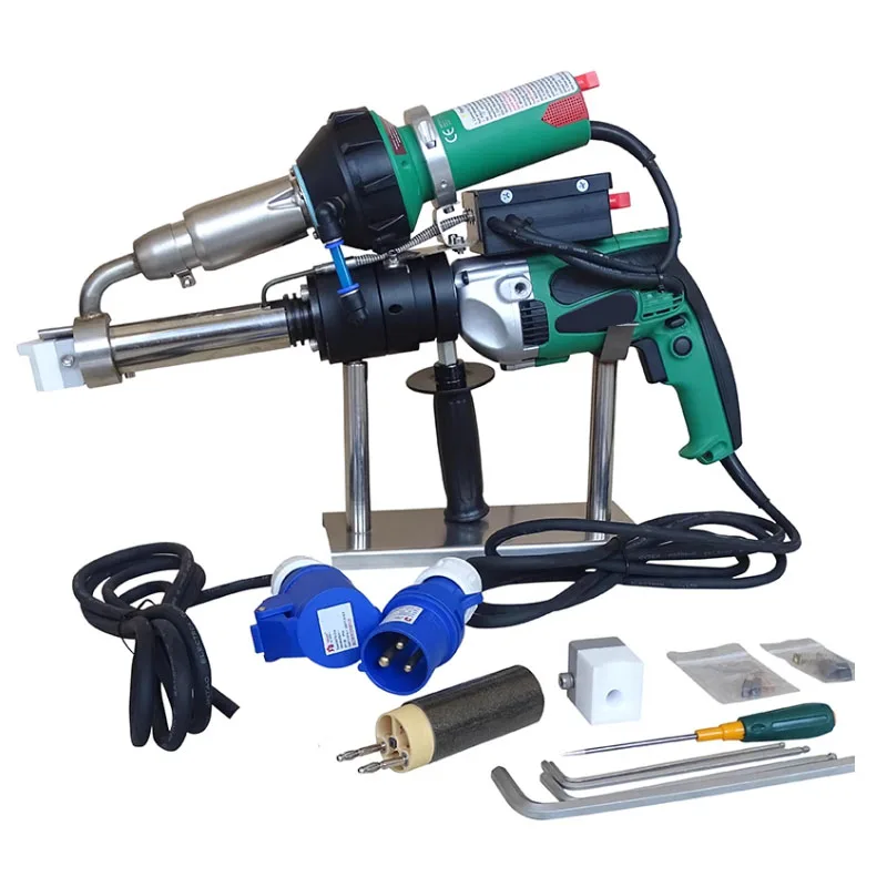 

Handheld Plastic Extruder HDPE Water Tank Welding Machine Hot Air Plastic Welder Gun extruder for PP PE HDPE