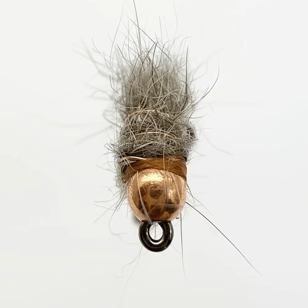 6 Pcs Wet Fly Nymphs: Hand-tied Using Natural Materials, Featuring a Bead Head for a Slow Sink Rate. These Highly Effective L