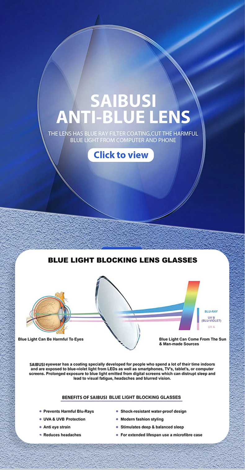 1.56 1.61 Aspherical Prescription สายตายาว Anti-Blue Chromochromic เลนส์แว่นตากันแดดเลนส์ SINGLE Vision กลางแจ้งสีเทาสีน้ําตาล