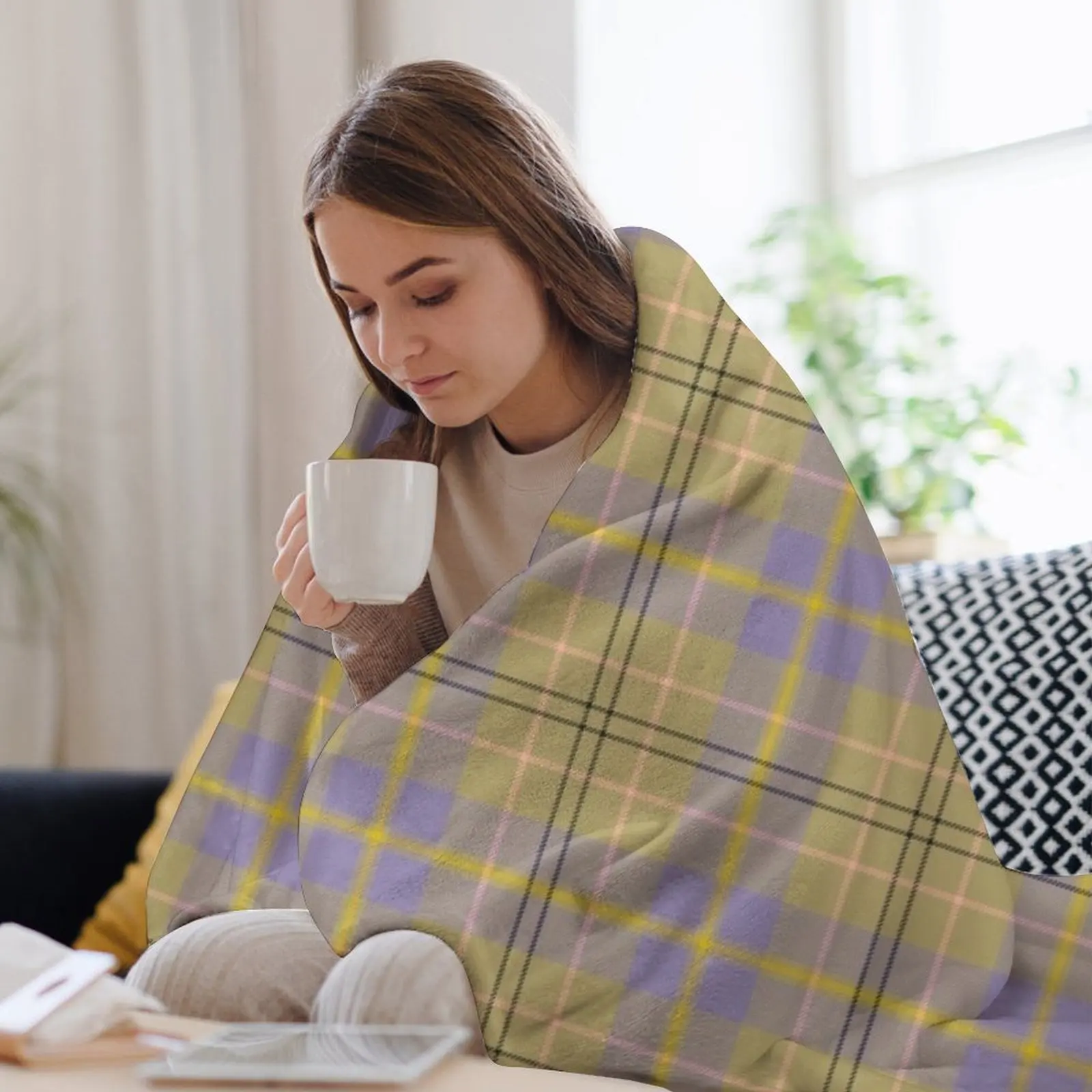 Szabó Hivatali előd Tartán Kidob pléd Szerda számára babies Befed