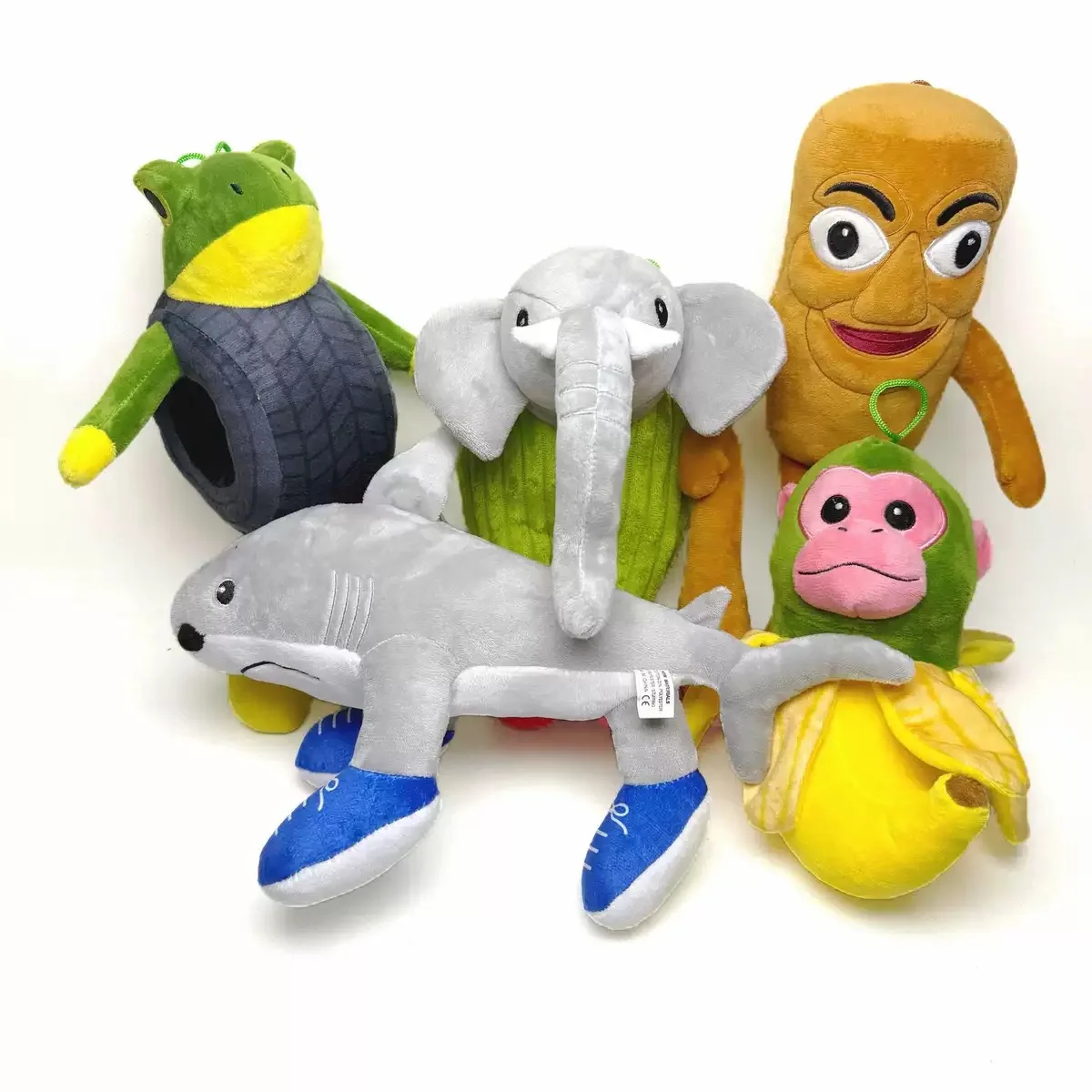 لعبة Brainrot القطيفة الإيطالية Brainrot Tralalelo Tralala Shark Il Cacto Hipopotoma Cabucino Assasino محشوة دمية لعبة هدية عيد ميلاد #4