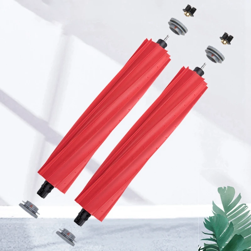 Promotion!Rubber Main Brush For Xiaomi Roborock S7 S7+ S7maxv S7maxv Plus S7maxv Ultra Q7 Q7+ Q7max Q7max+ Robot Vacuum Cleaner