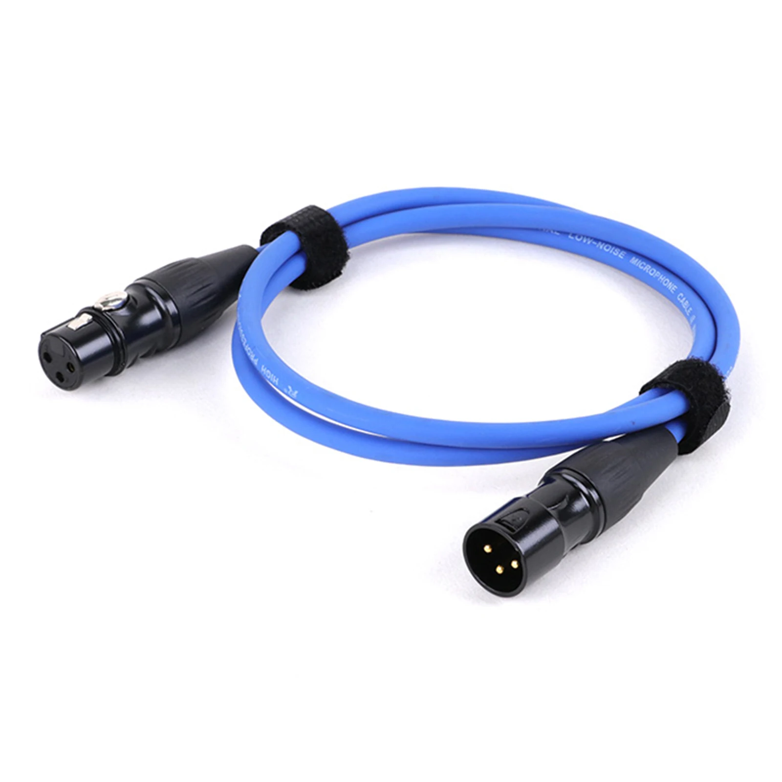 1PC 3Pin XLR Audio Mic Cable Cords 0.3M-15M -XLR Male to XLR Female Colored Cables (Black/Red/Blue/Orange/Yellow/Green) 0.3M-15M