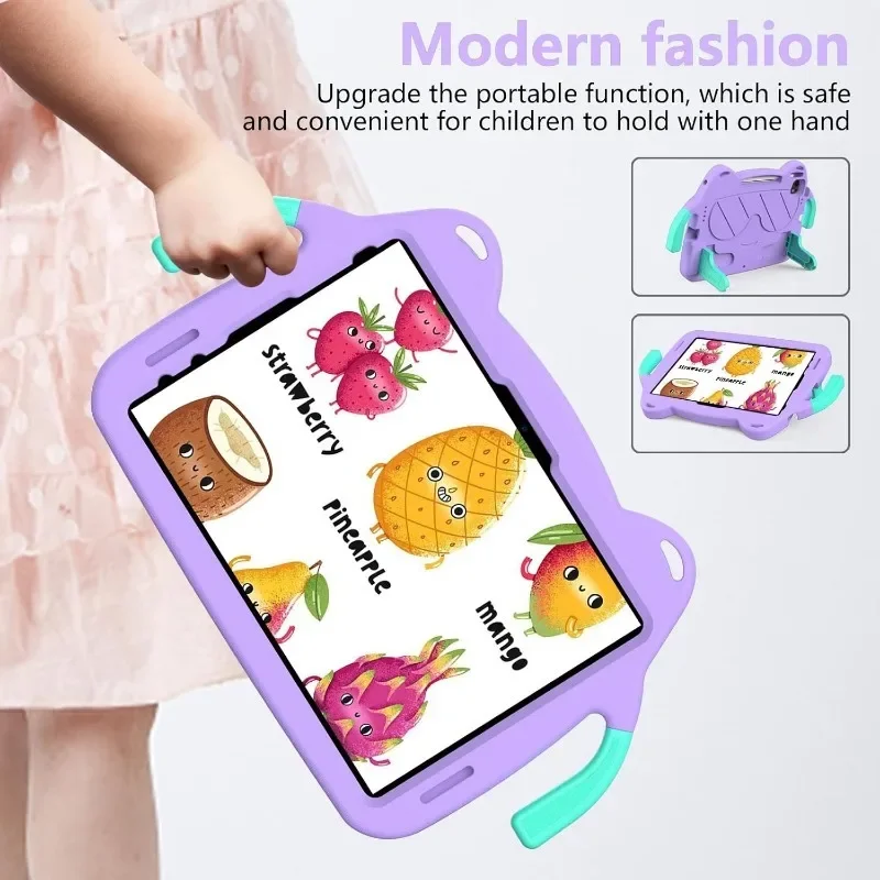 EVA Case for IPad Air 11 2025 2024 Pro 11 10.5 Air 4 5 10.9 Handle Stand Kids Tablet Cover for IPad 12th 11 11th 10th 9th Case