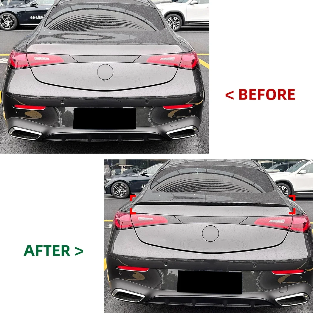 Tail Wing Rear Trunk Spoiler Wing Roof Spoiler Wings For Mercedes Benz CLE Coupe C236 2024+ CLE260 300 CLE53 Auto Accessories