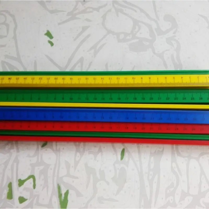 Y5LB 5Pcs Measuring School Supplies Stationery Educational Drawing Straight