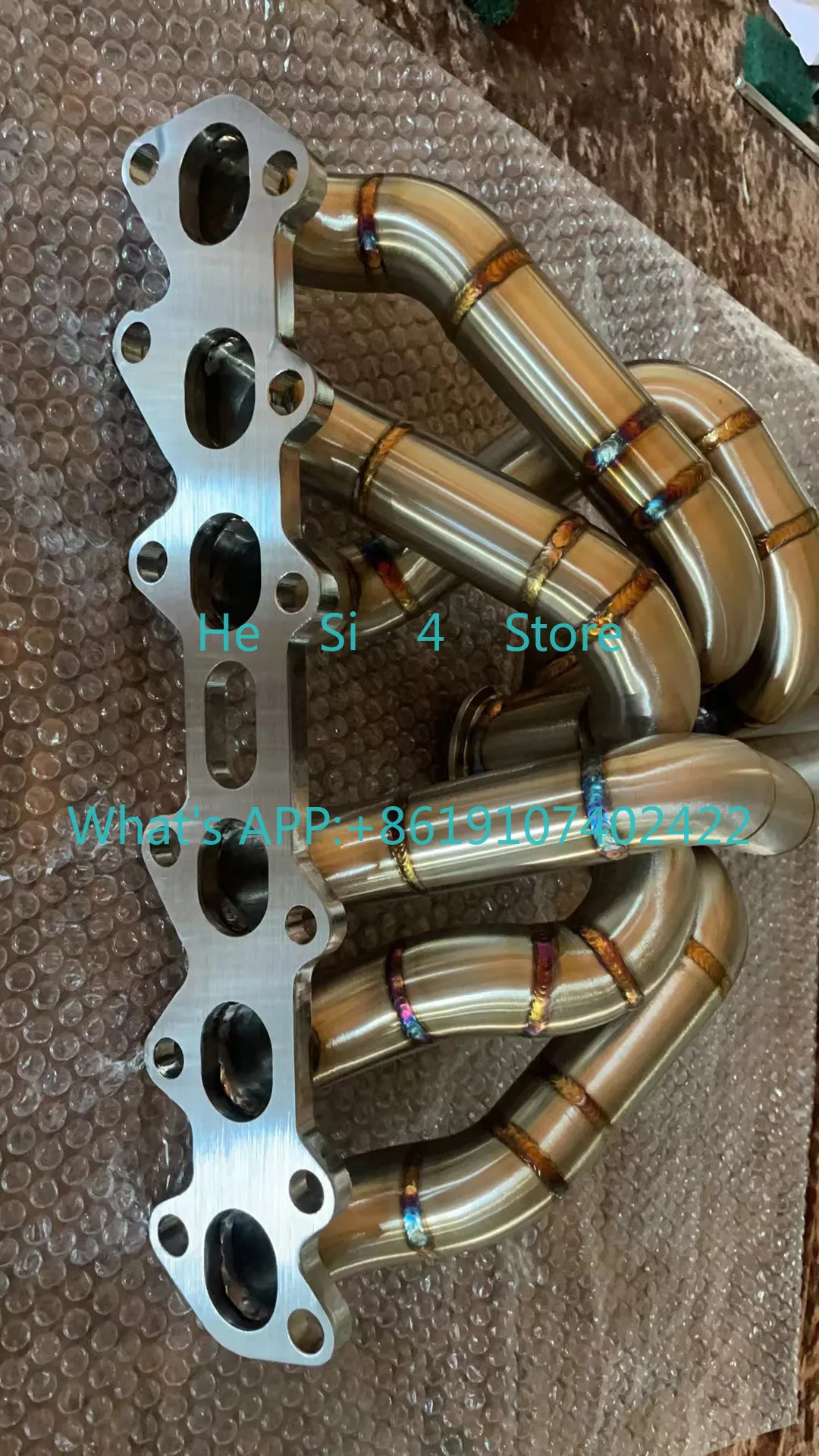 Modification is suitable for 2JZGTE 2JZGE to GT30 GT42 turbine turbine banana head coke V-Band interface, not black